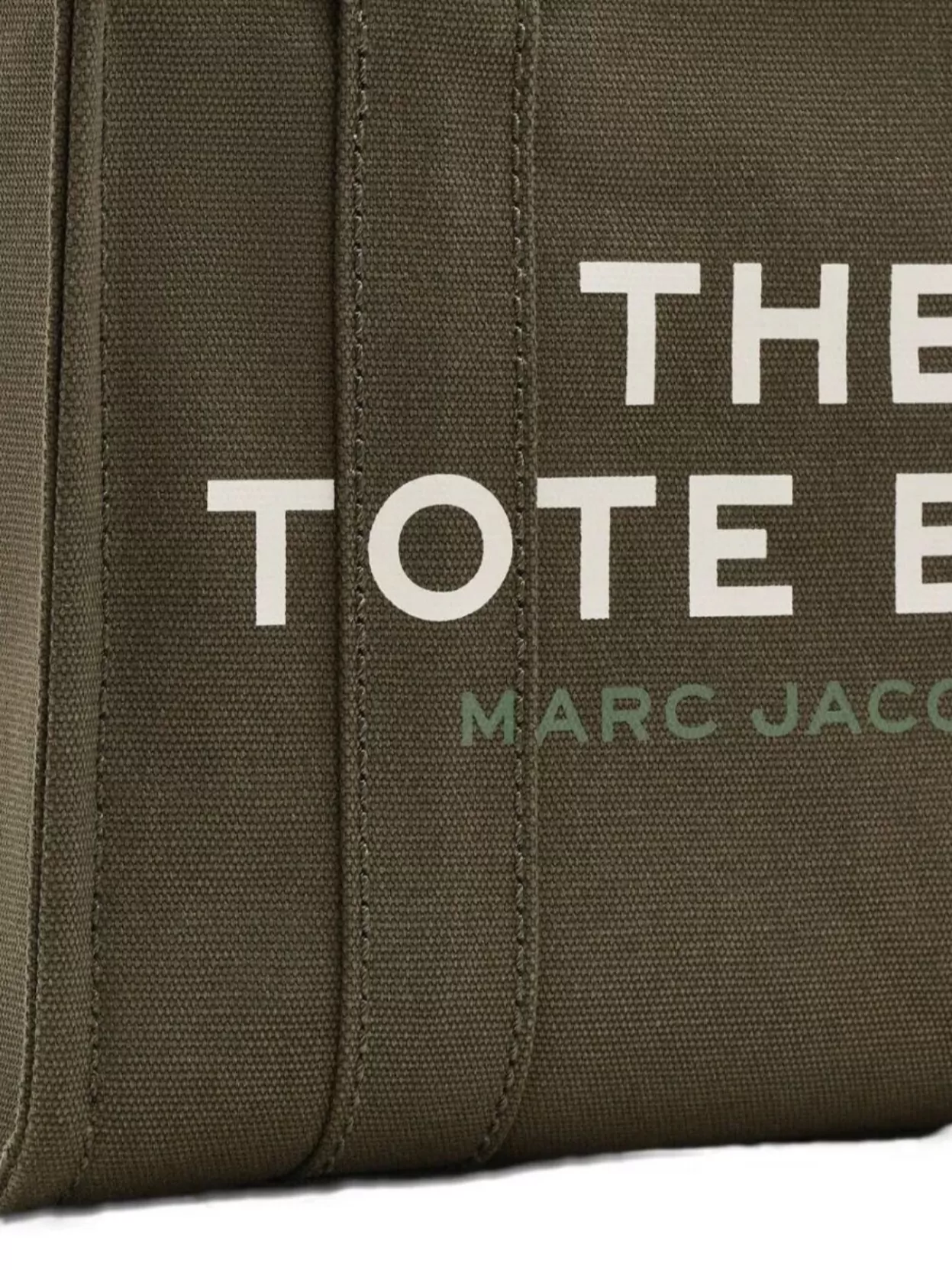 Marc Jacobs Small Canvas Tote Bag With Top Handles