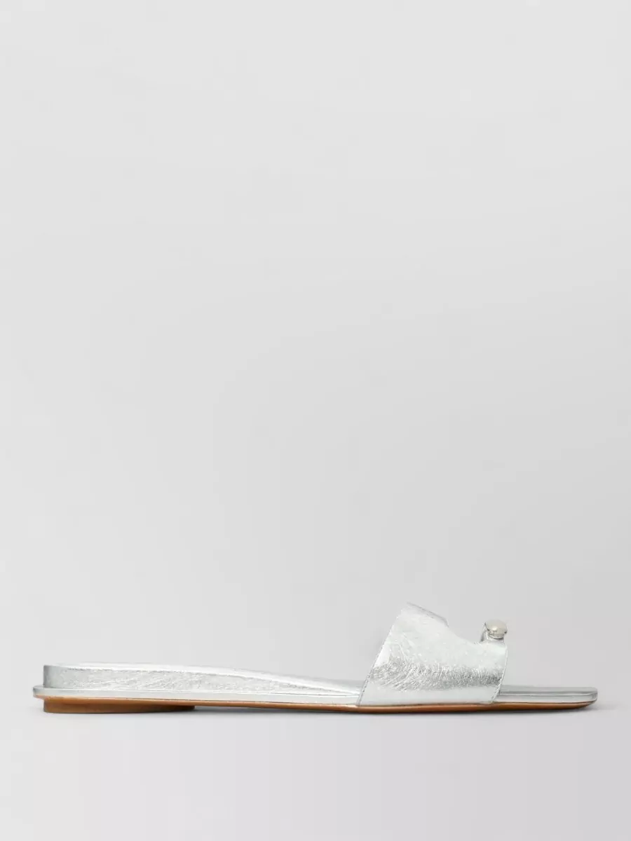 Tory Burch Leather Slide Sandals