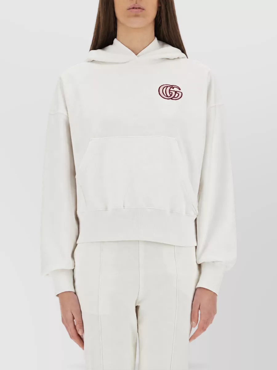 Gucci Cotton Embroidered Sweatshirt