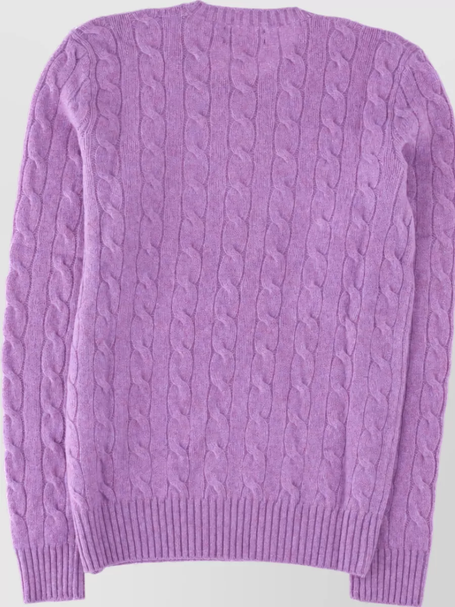 Polo Ralph Lauren Cashmere Wool Logo Sweatshirt