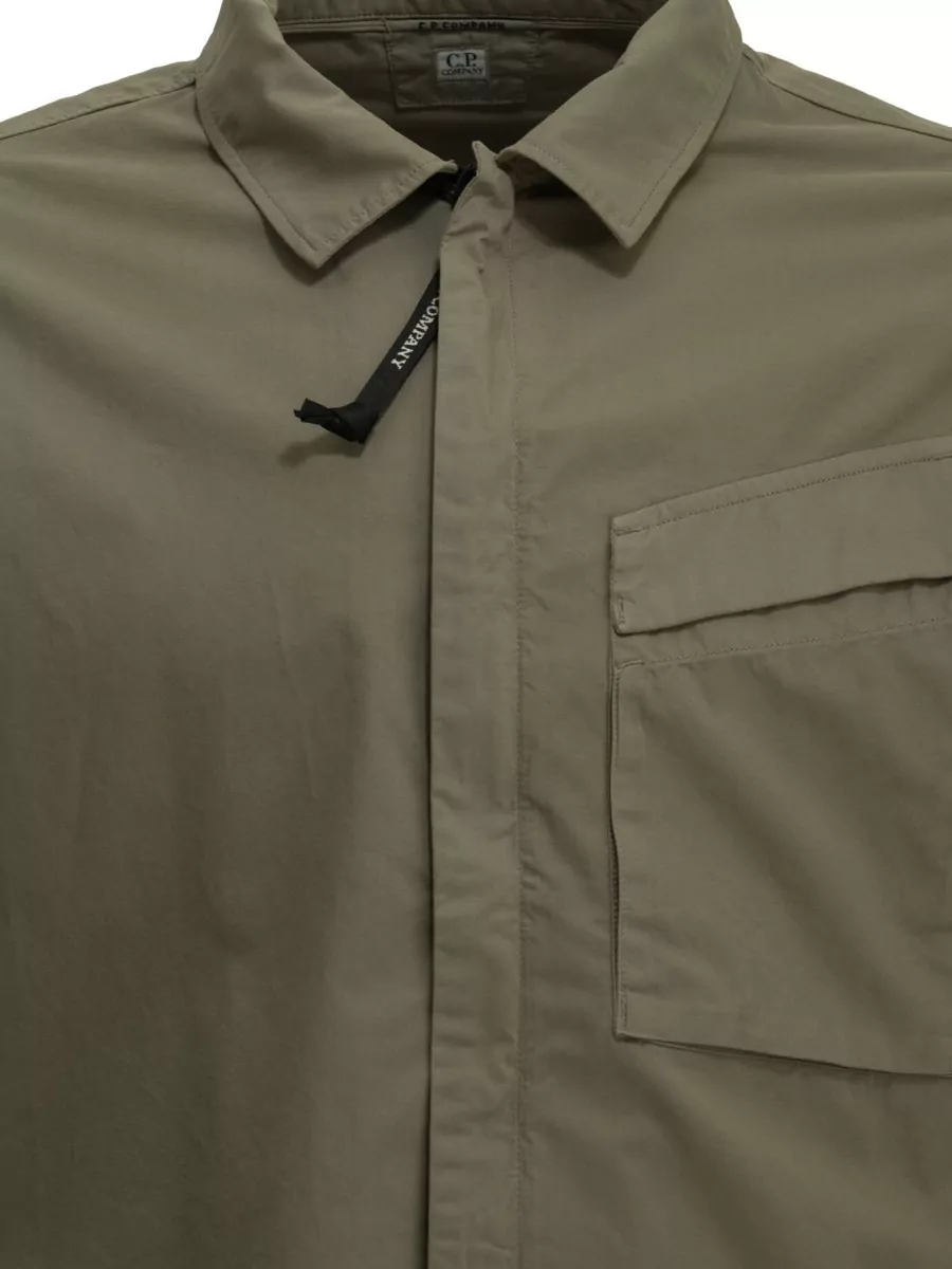 C.p. Company Cotton Overshirt Jacket