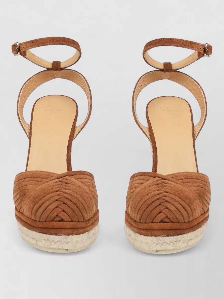 Castaner Leather Espadrilles