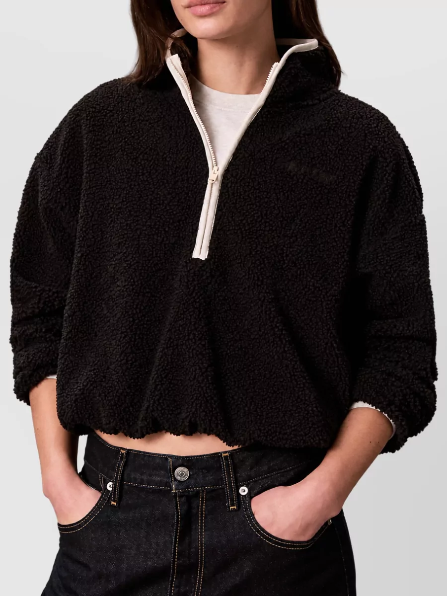 Calvin Klein sherpa fitted jacket