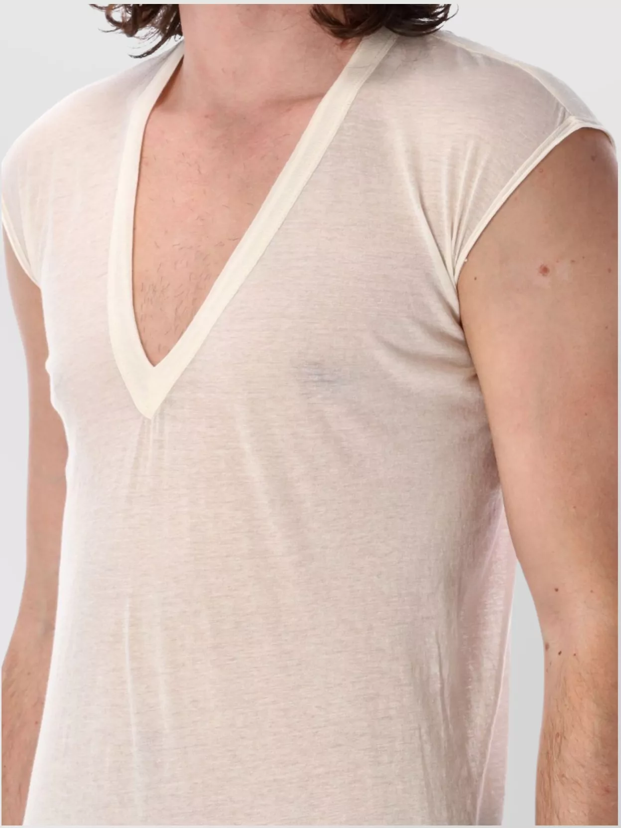 Rick Owens Deep V Sl T-Shirt