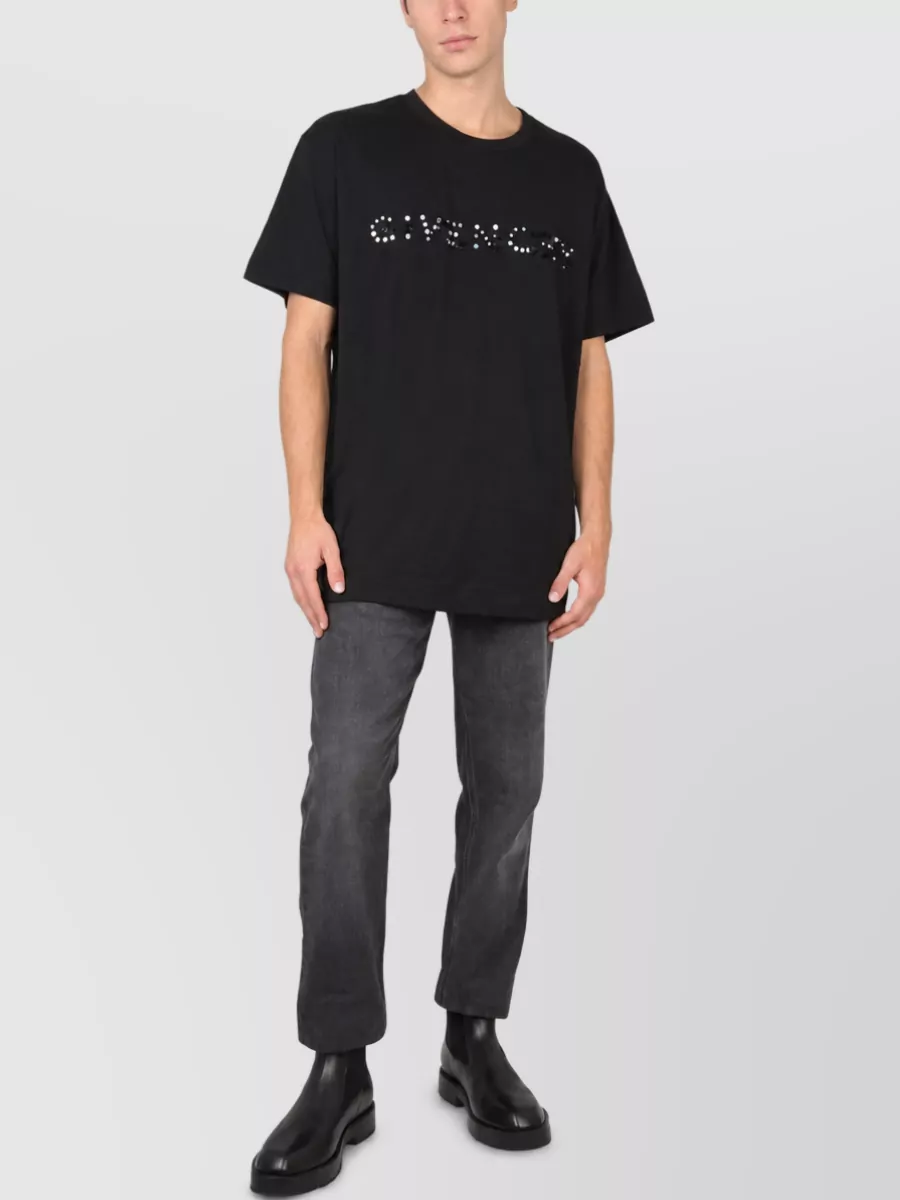 Givenchy cotton logo t shirt