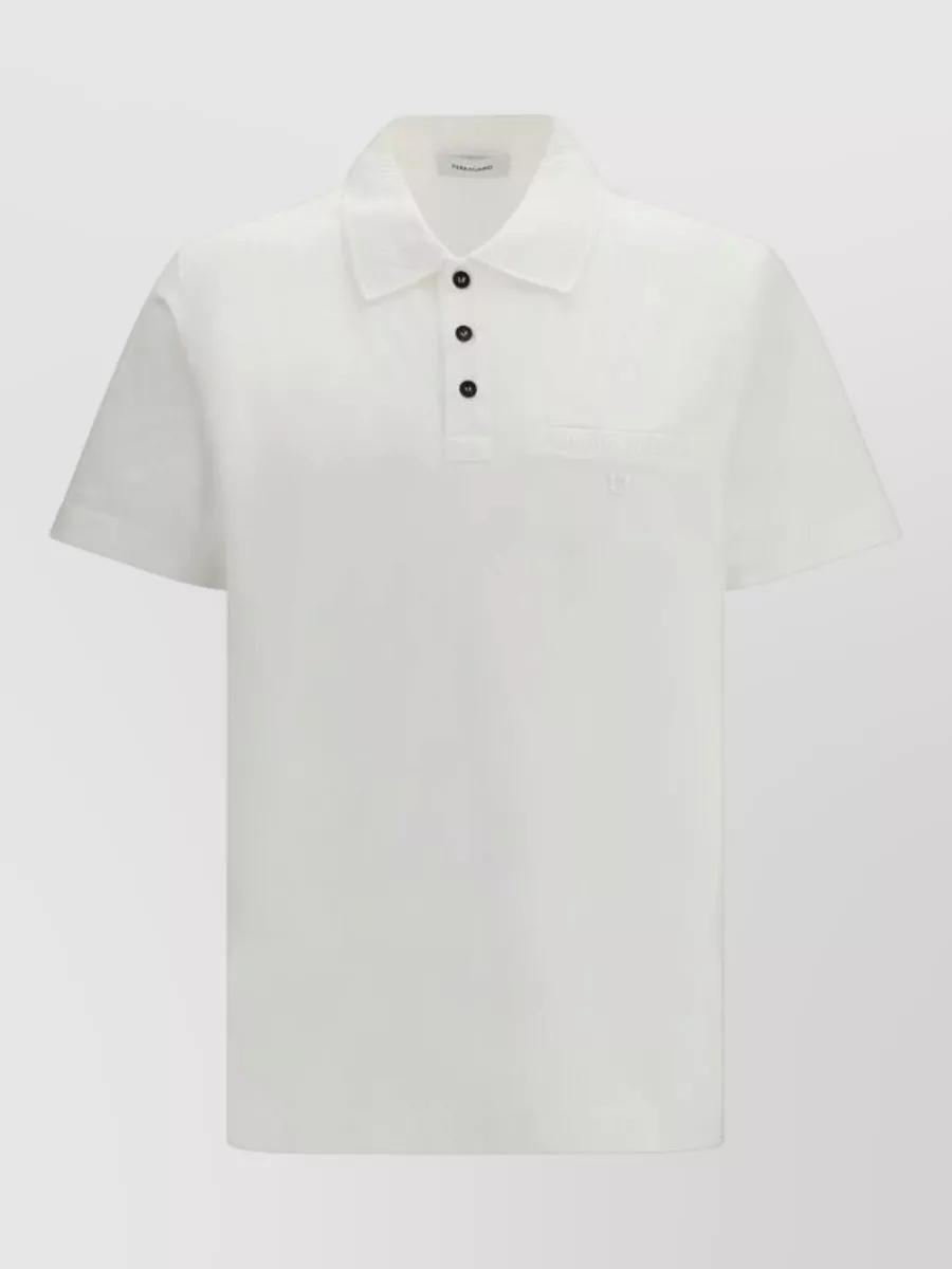 Ferragamo cotton polo shirt