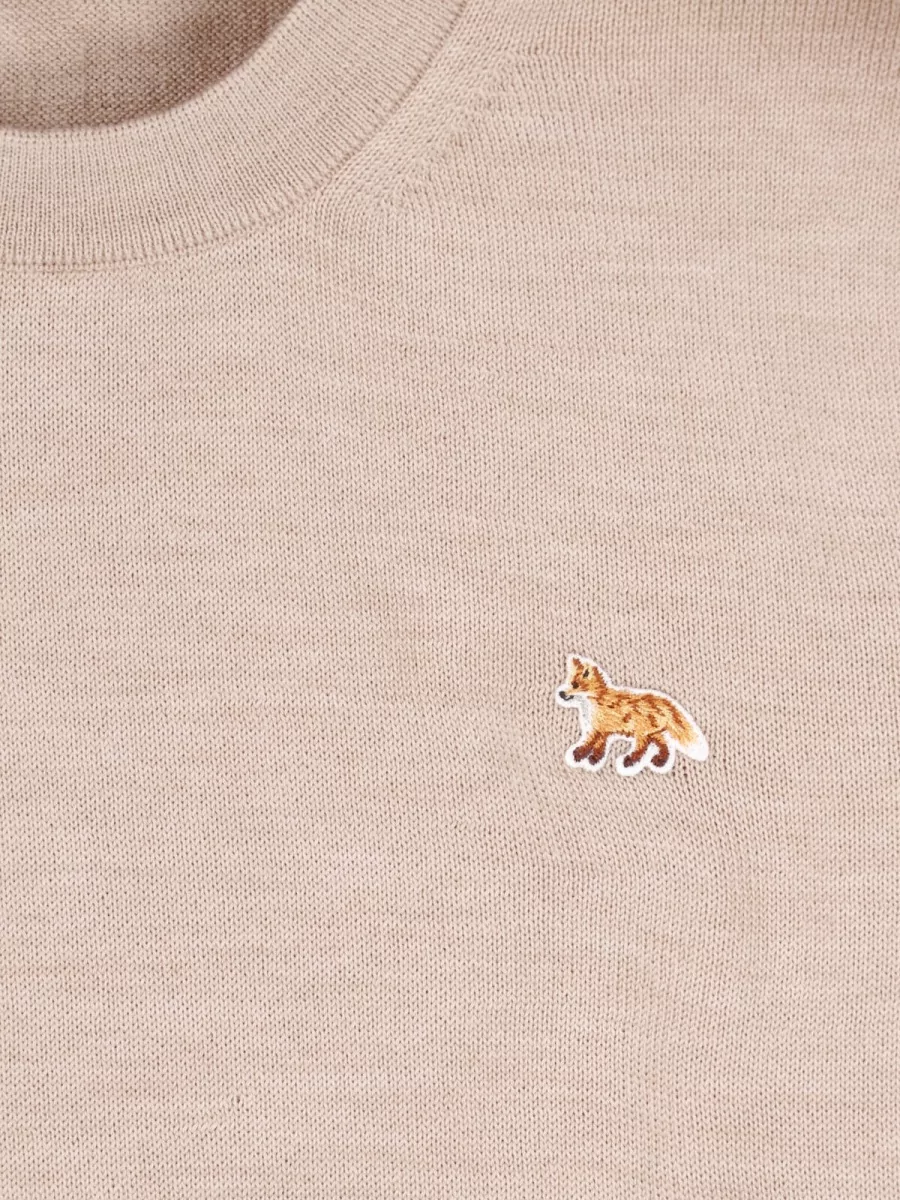 Maison Kitsuné Wool Crewneck Sweatshirt