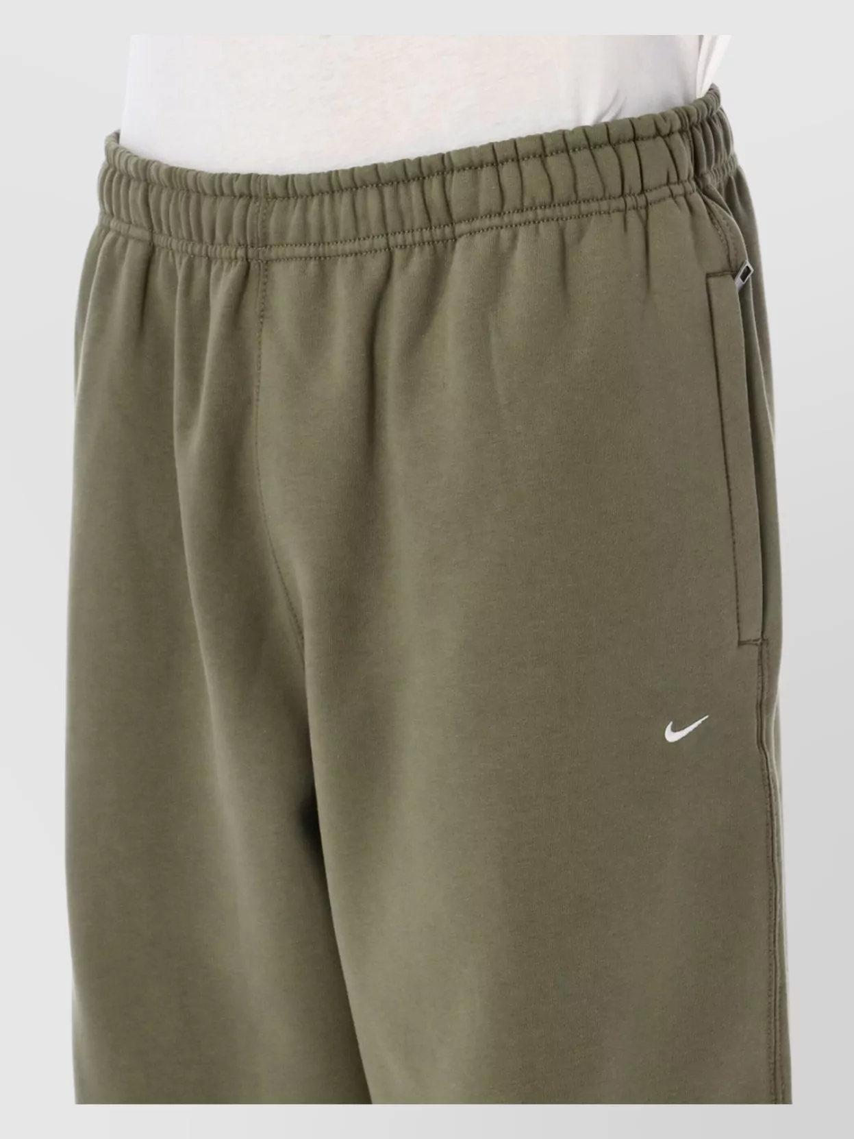 Nike Solo Swoosh Cotton Blend Jogging Pants