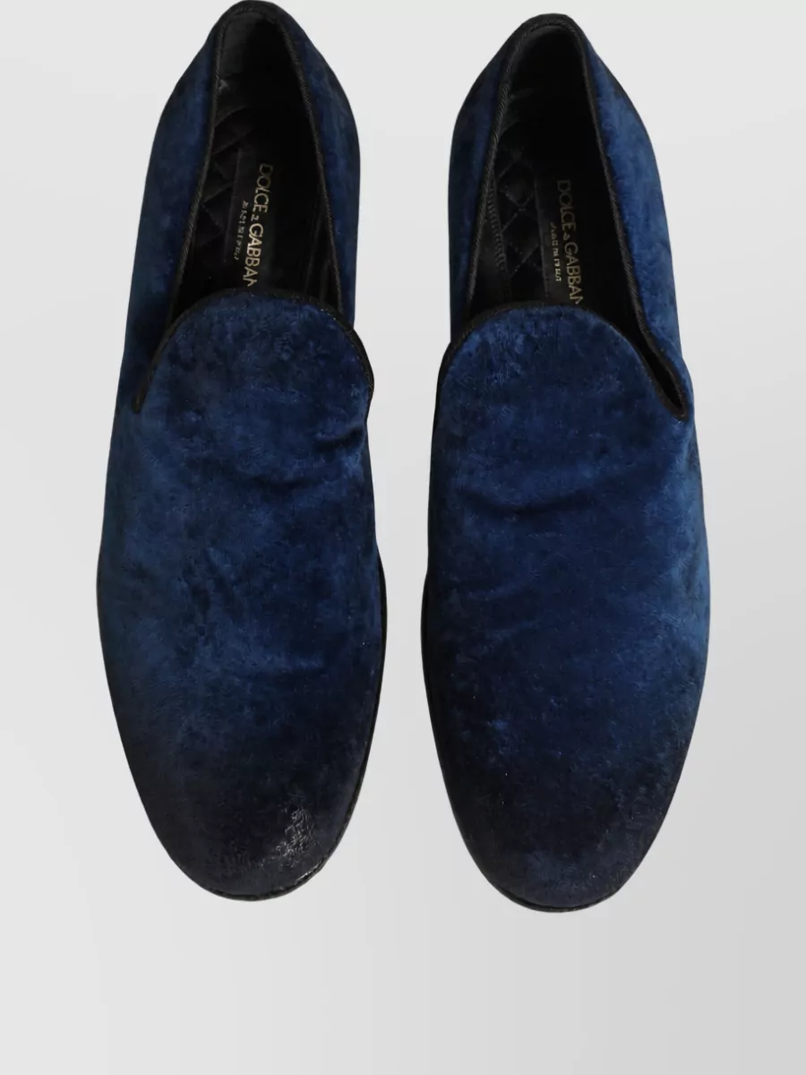 Dolce&Gabbana Suede Slippers