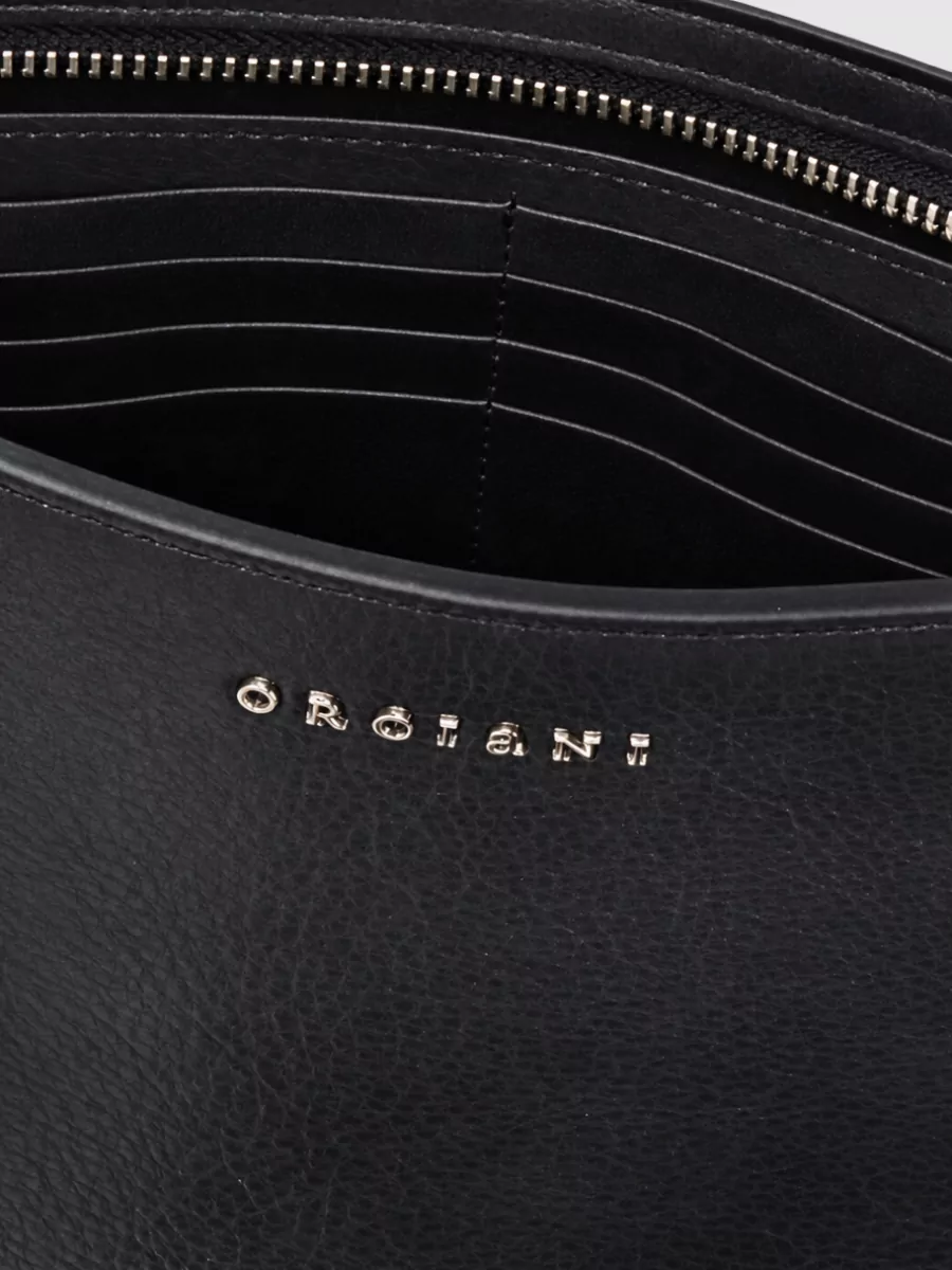 Orciani Leather Clutch Bag