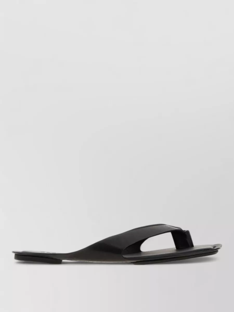 Mm6 Maison Margiela leather thong sandals