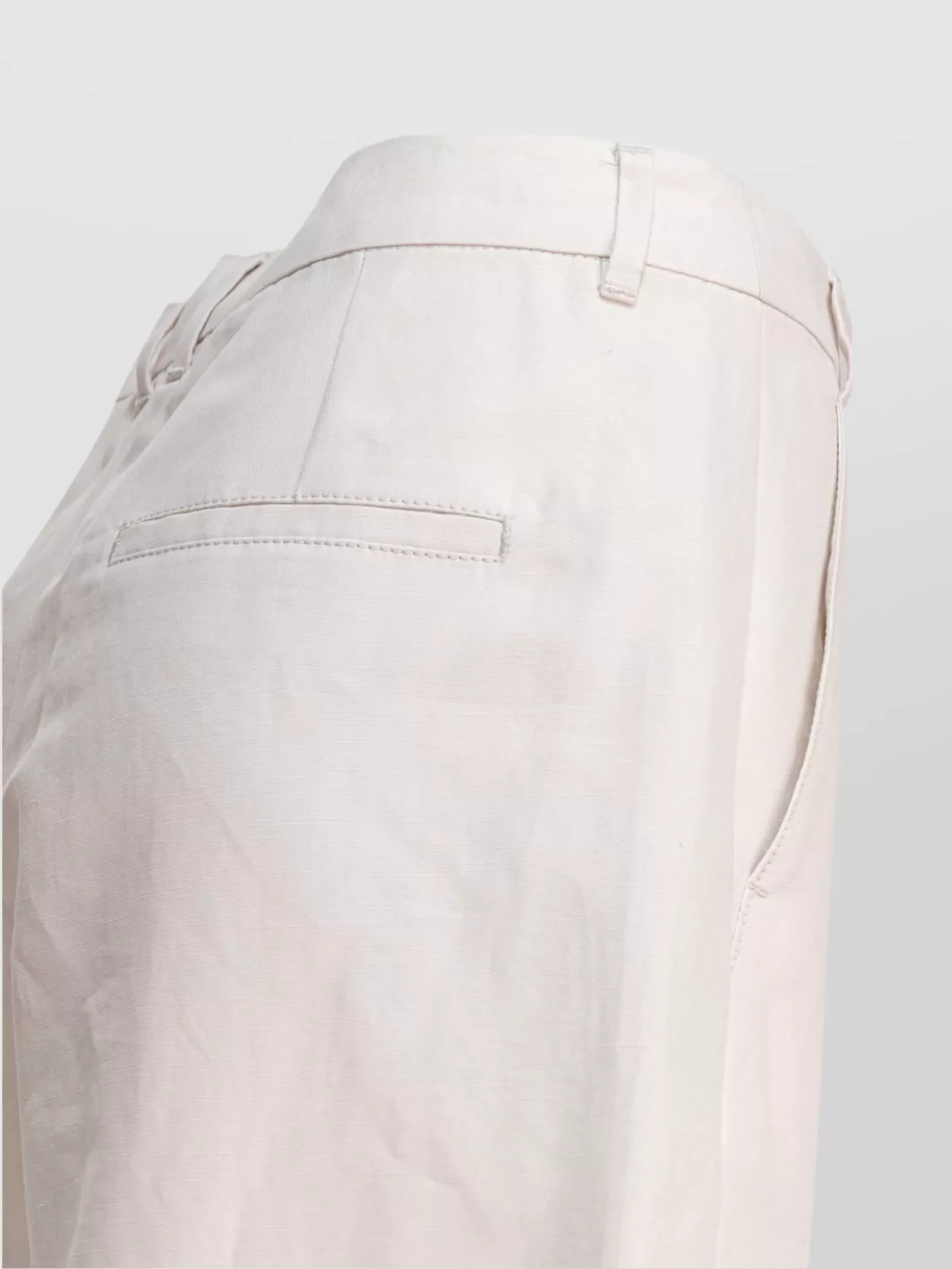 'S MAX MARA TAILORED TROUSERS WITH BACK POCKETS AND FRONT PLEATS