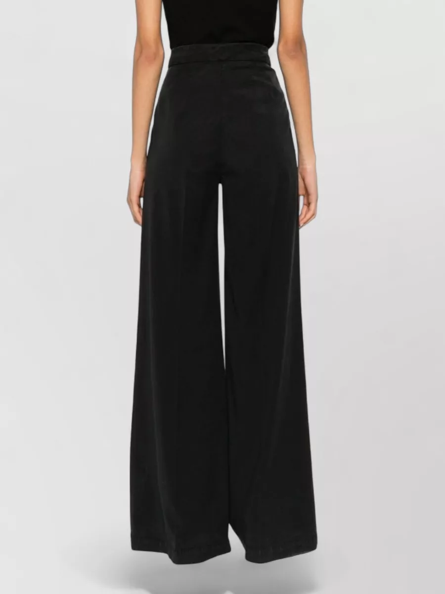 Via Masini 80 Pleated Wide-Leg Trousers