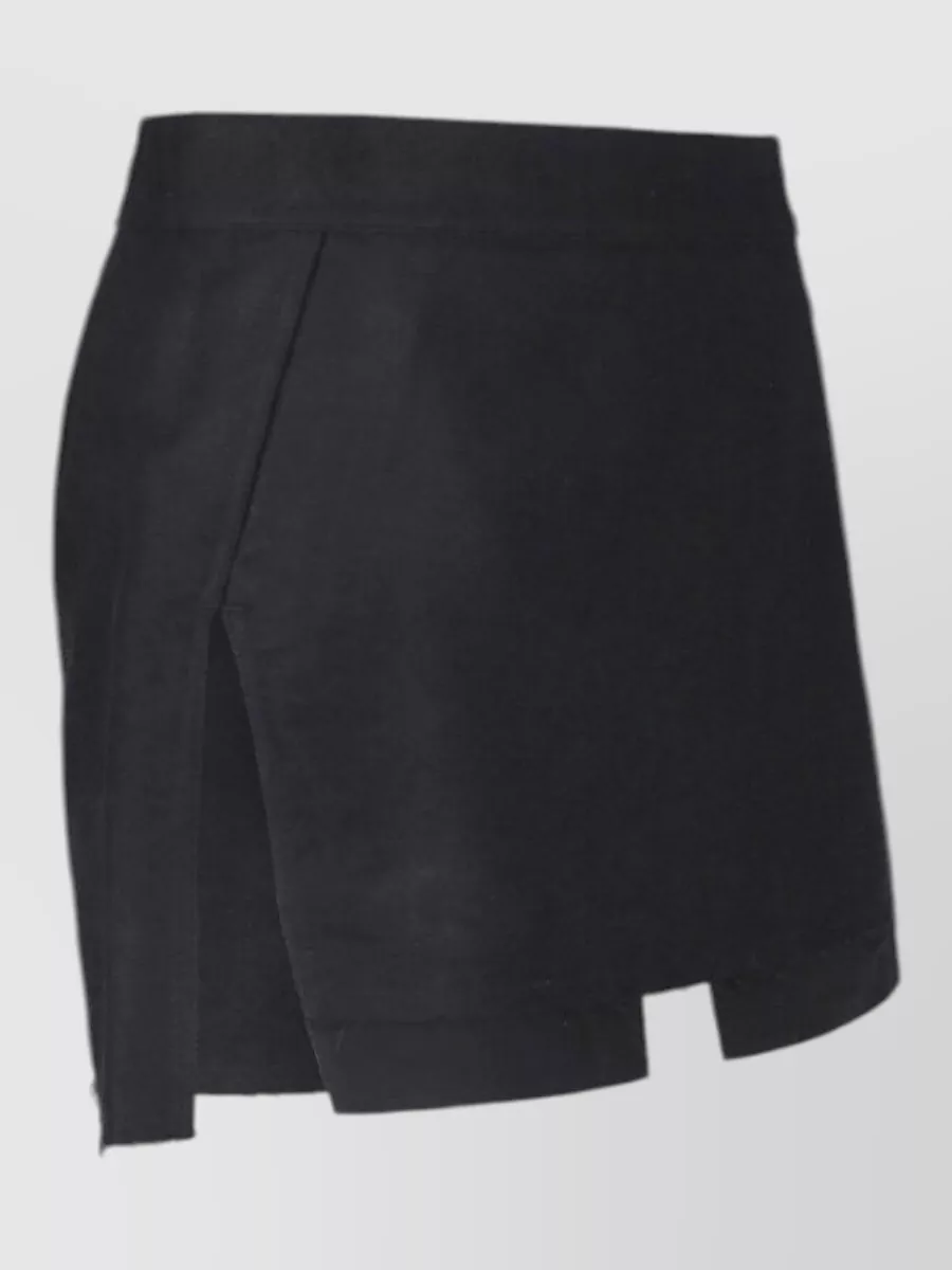 Rick Owens High-Rise Asymmetric Mini Skirt
