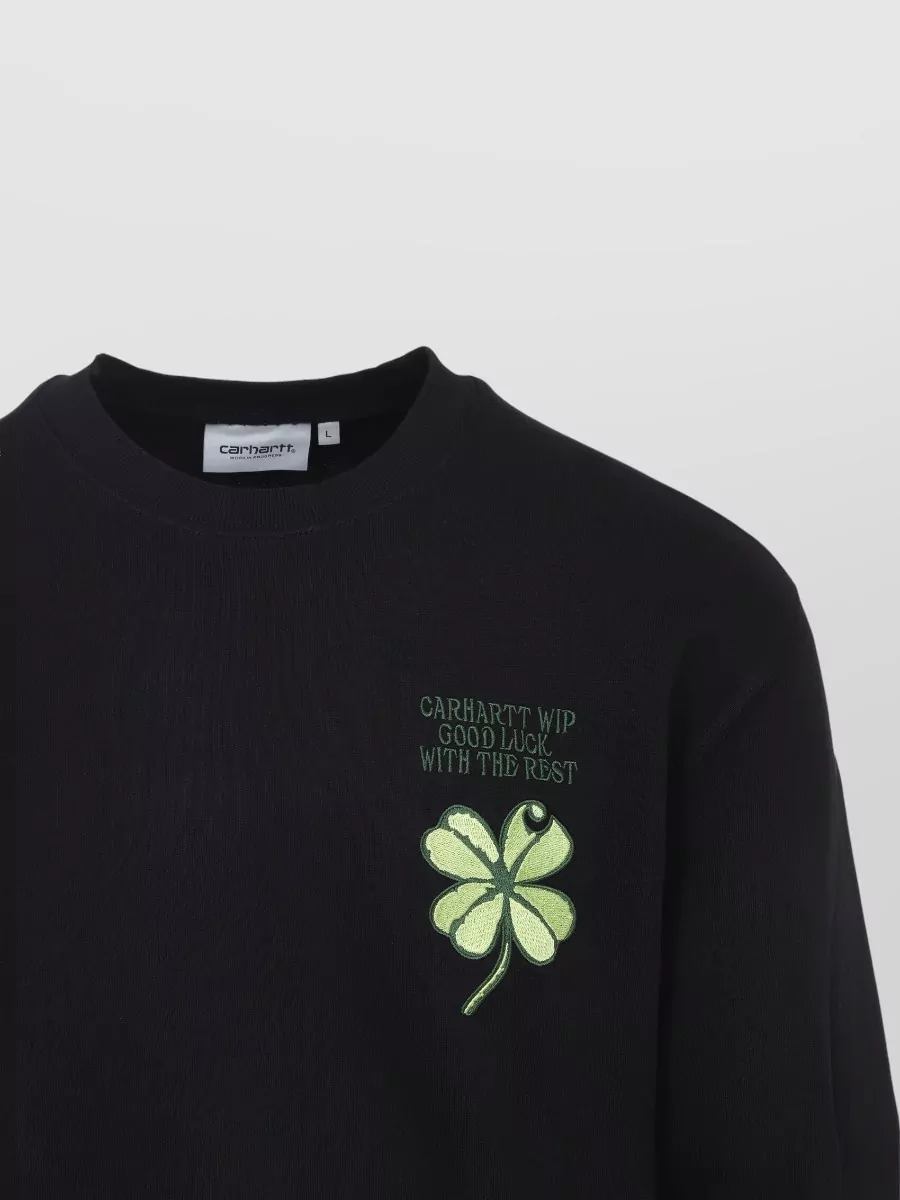 Carhartt Wip Cotton Loose-Fit Graphic-Print Sweatshirt