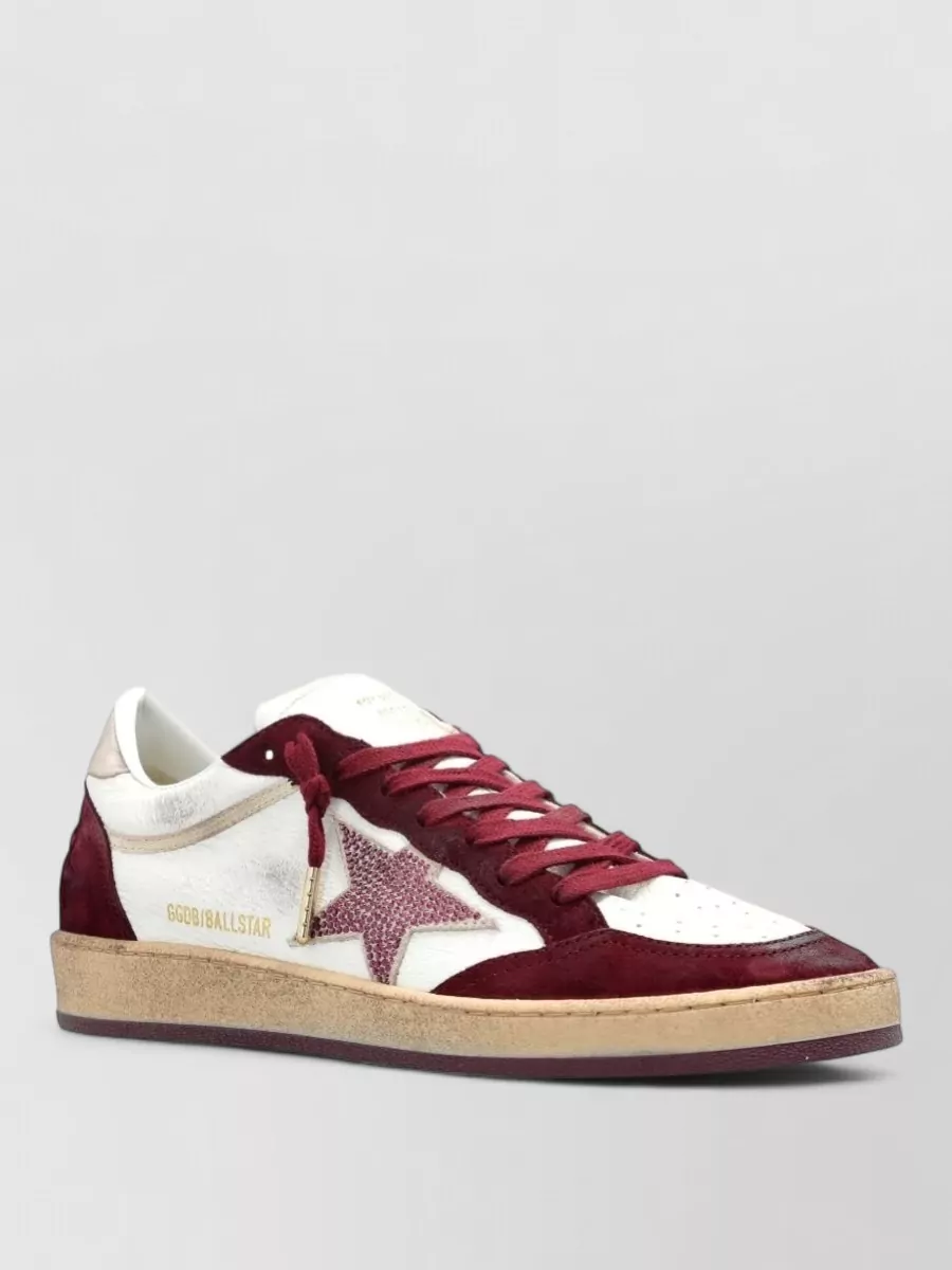 Golden Goose leather low-top sneakers
