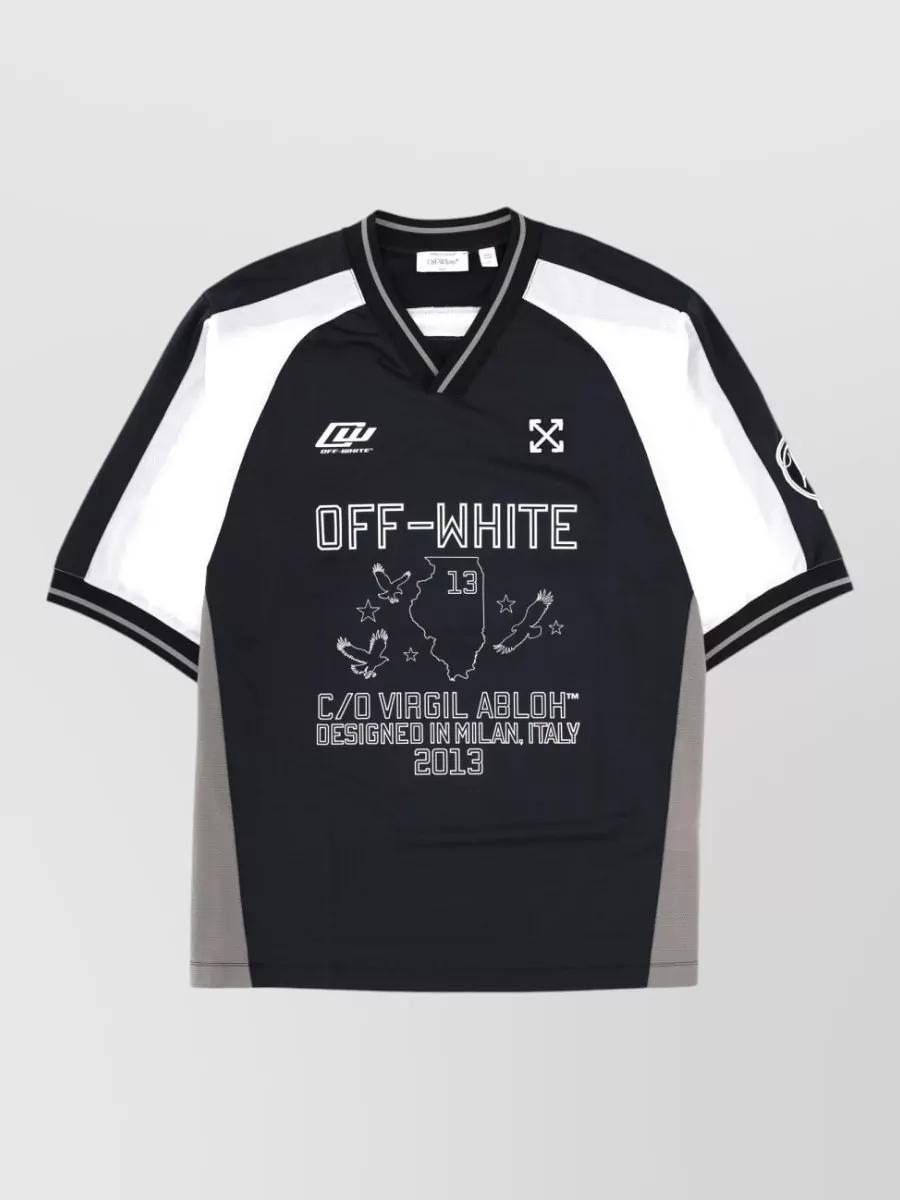 Off-White Short-Sleeve T-Shirt