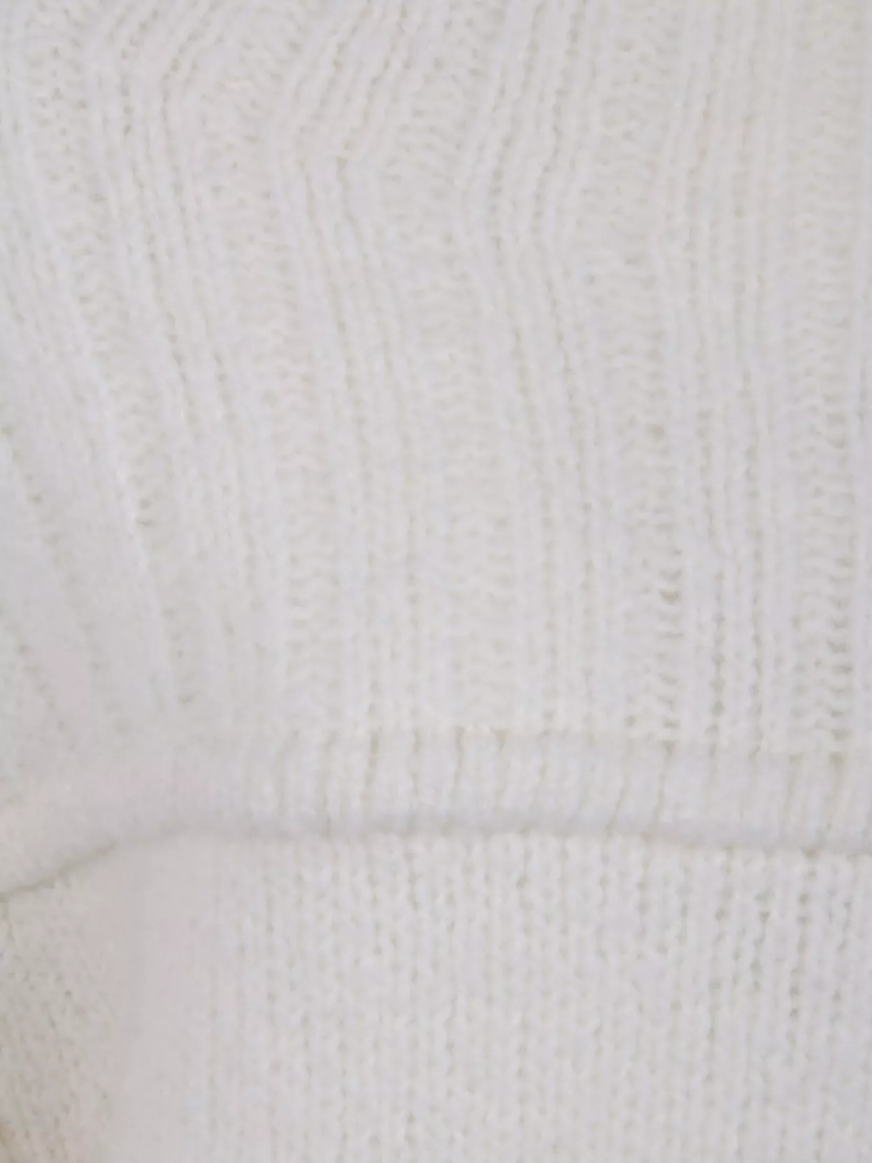 Dries Van Noten Cozy Turtle Neck Knit Sweater In White
