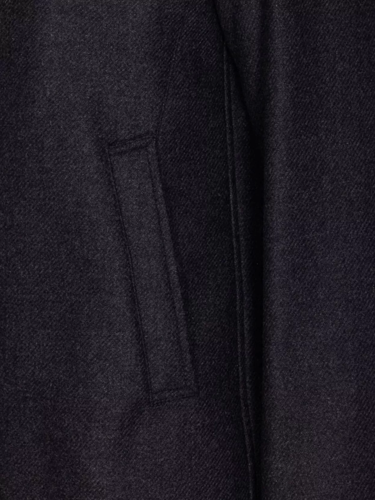 Herno High Collar Long Sleeve Coat With Pockets