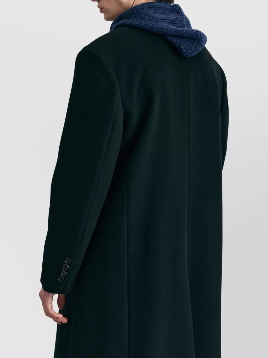 Dunst Wool Cashmere Double-Breasted Tailored Coat