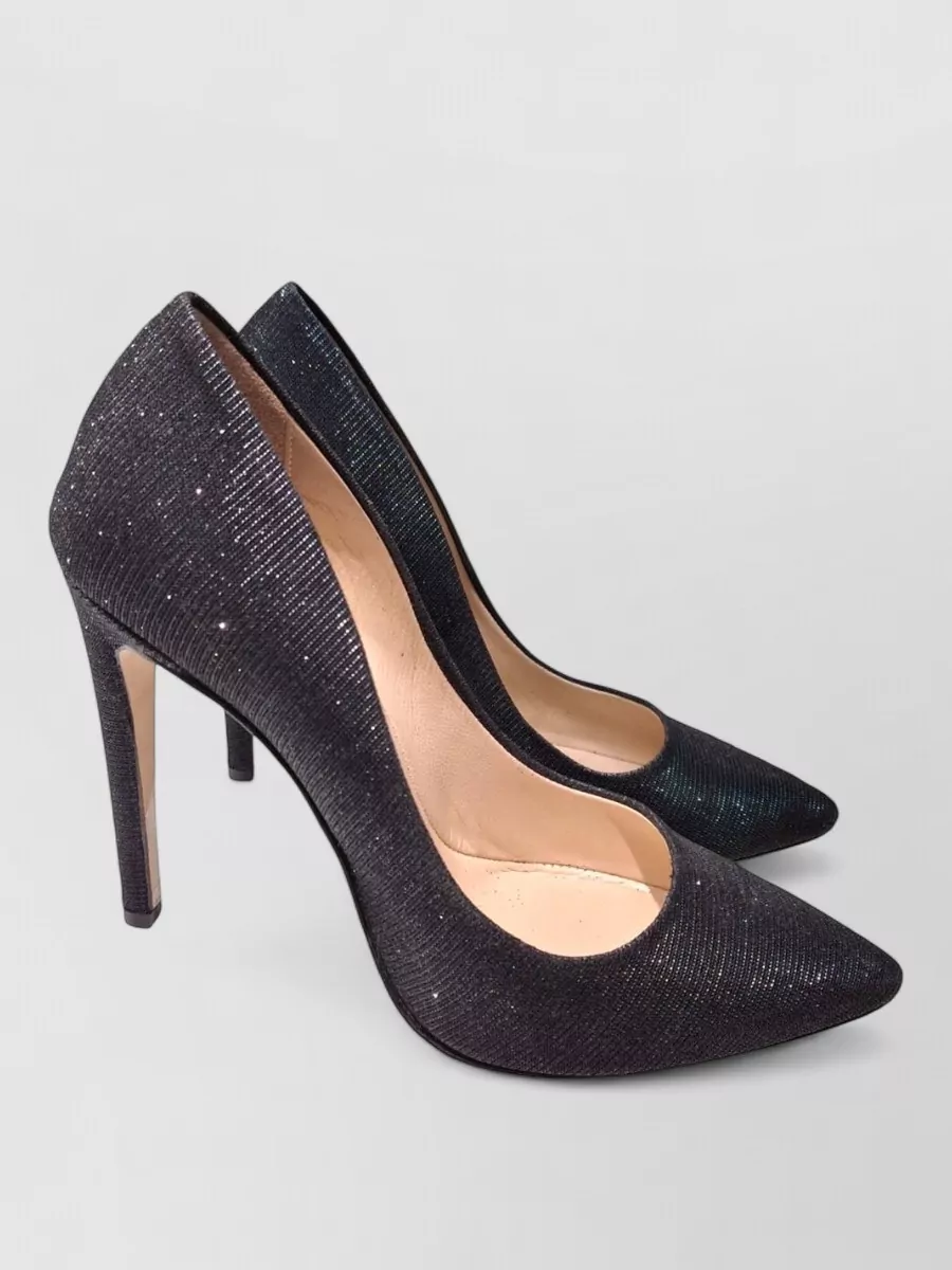 La Rose lurex pumps