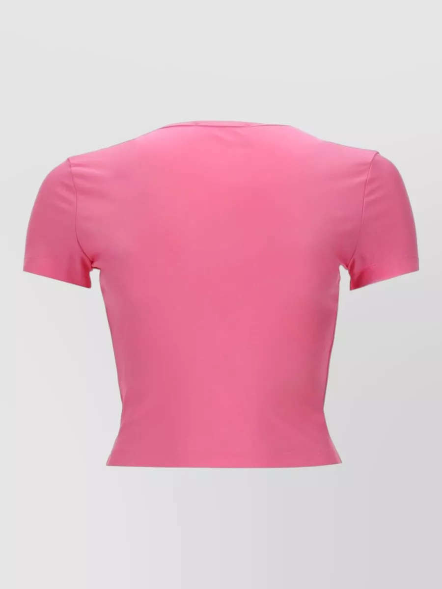 Versace Jeans Couture Slim-Fit Cropped T-Shirt