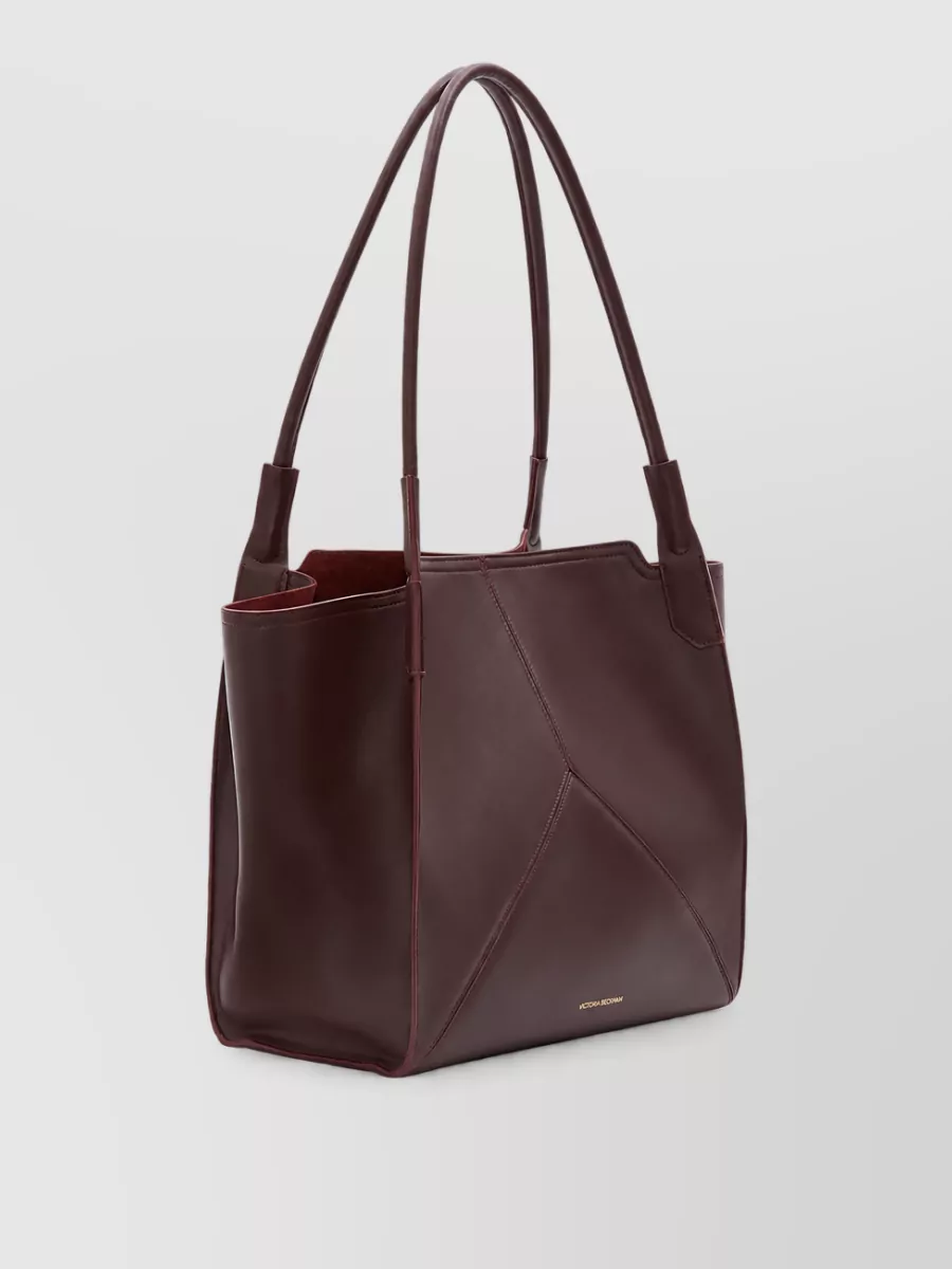 Victoria Beckham Victoria Calf Leather Shoulder Bag