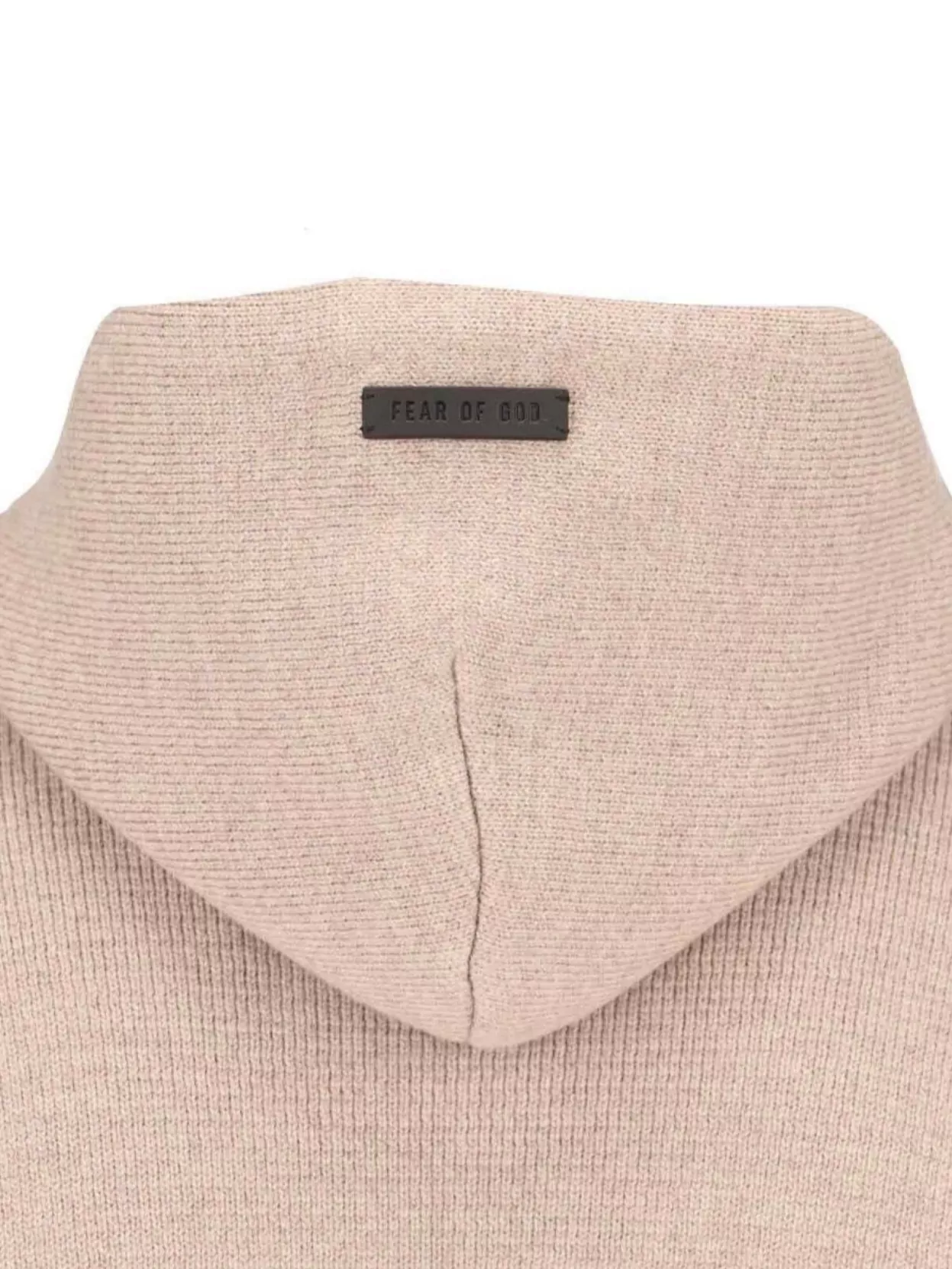 Fear Of God Crewneck Sweater With Dropped Shoulders And Hooded Design