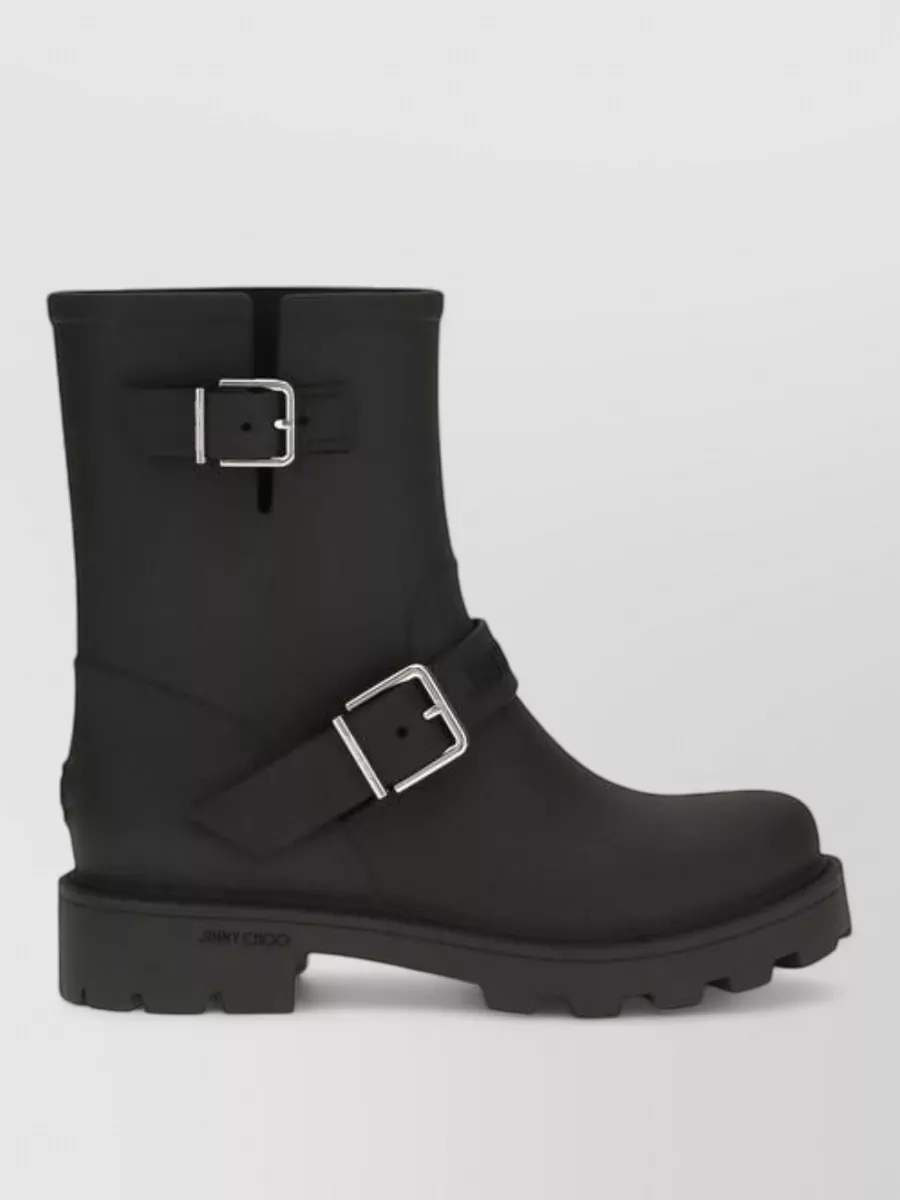 Jimmy Choo Polyurethane Rain Boots