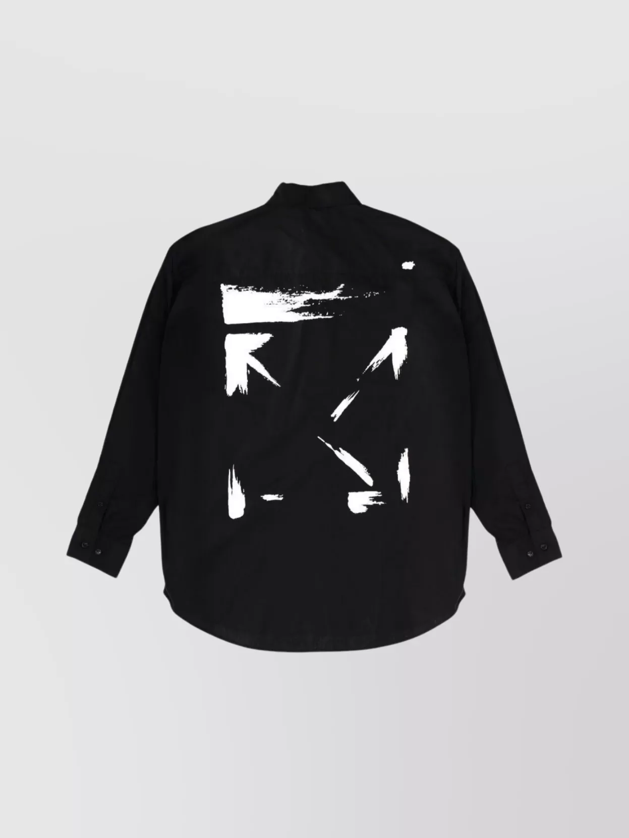 Off-White Graphic Print Shirt Chest Pocket