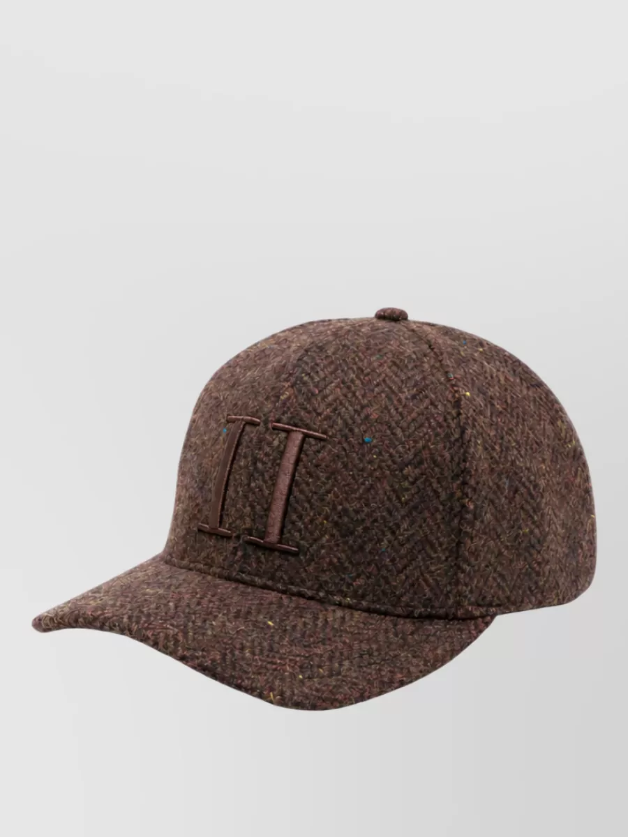 Les Deux wool herringbone baseball cap