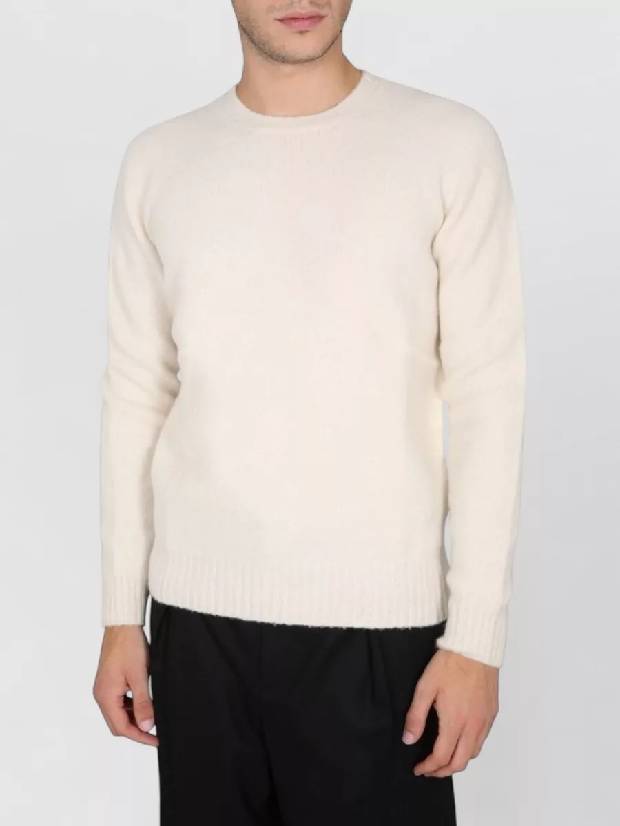 Drumohr Wool Sweater Long Sleeves Round Neck