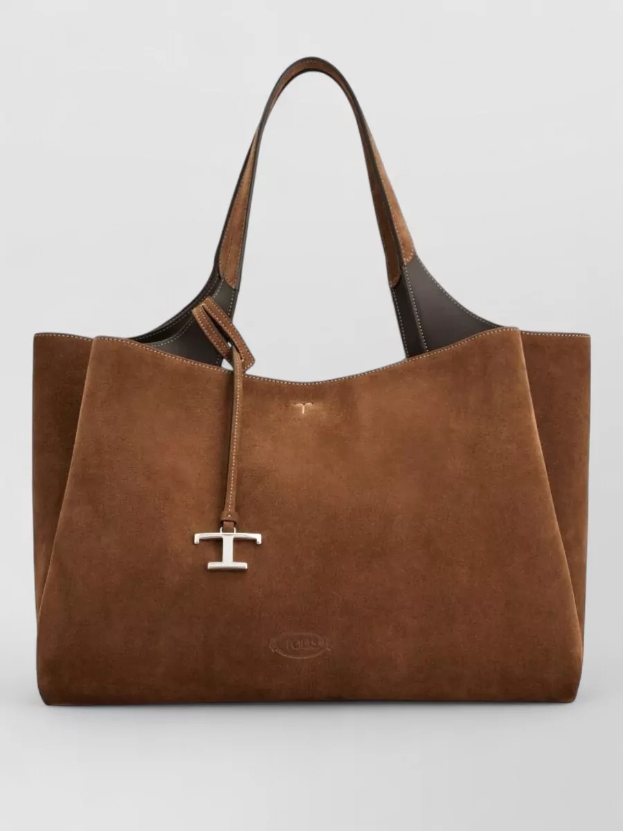 Tod's t timeless medium leather tote bag