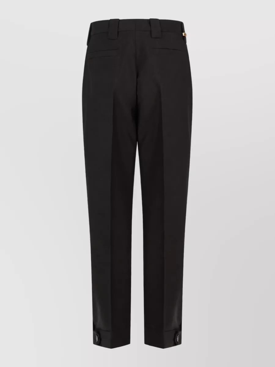 Versace Wool Mohair Suit Trousers