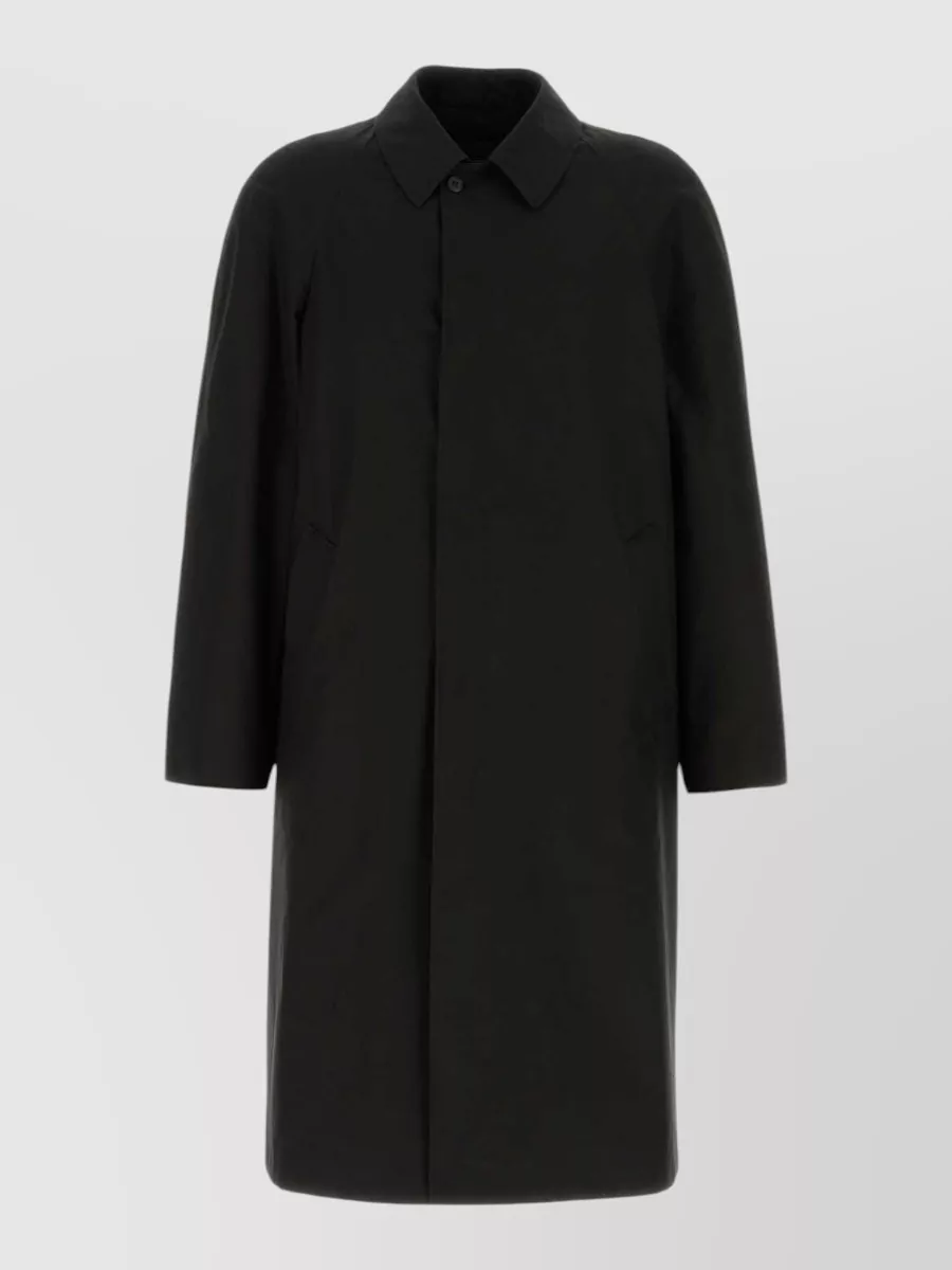 Prada cotton single-breasted coat