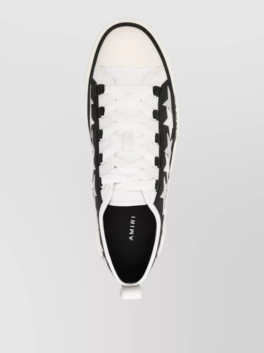 Amiri Star Court Low Sneakers Round Toe