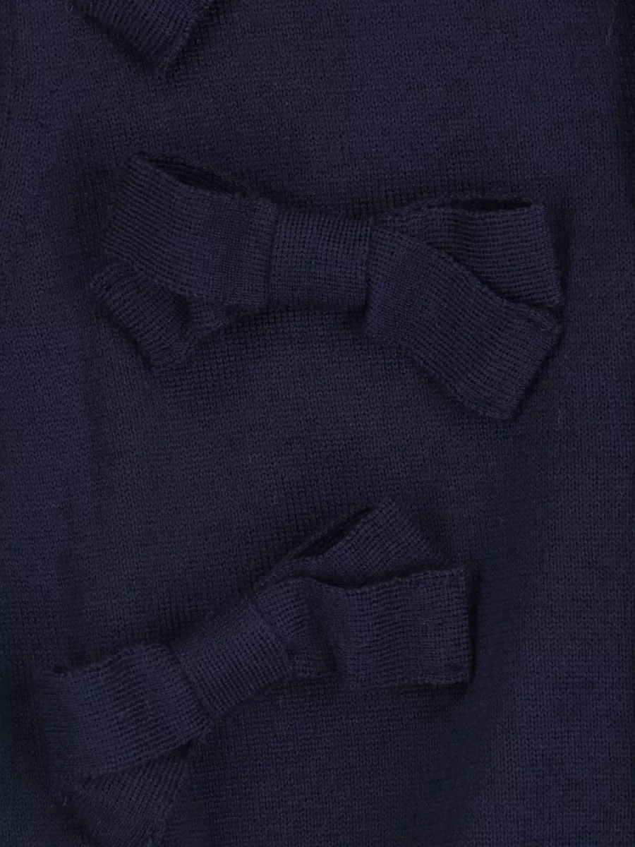 Comme Des Garçons Crewneck Wool Cardigan