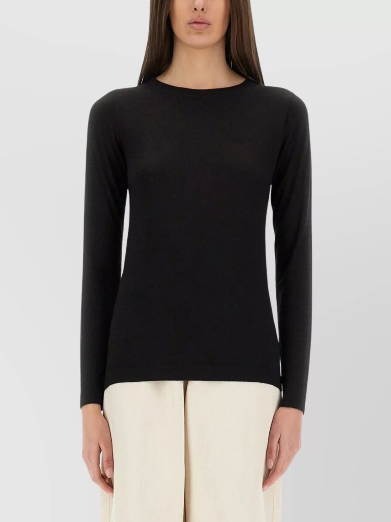 Brunello Cucinelli Cashmere And Silk Slim Fit Sweater