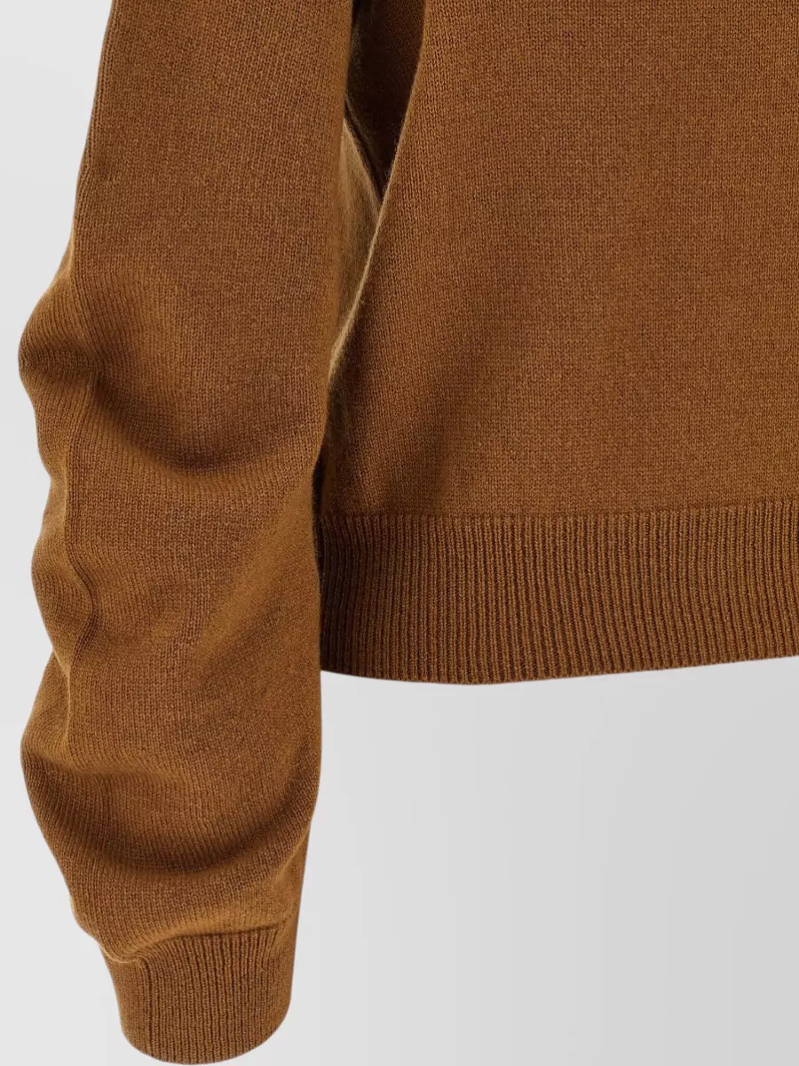 Nude Virgin Wool Crewneck Jumper