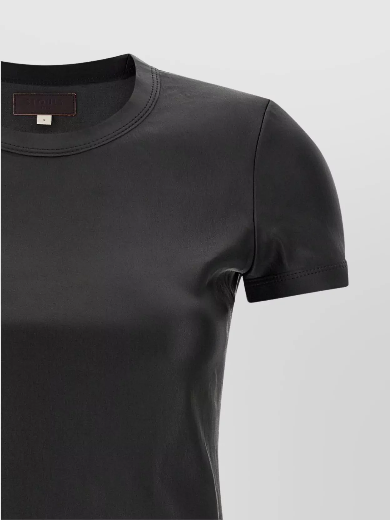 Stouls Crew Neck Short Sleeve T-Shirt With Plain Design