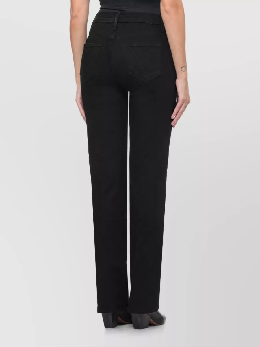 Mother Straight-Leg Jeans