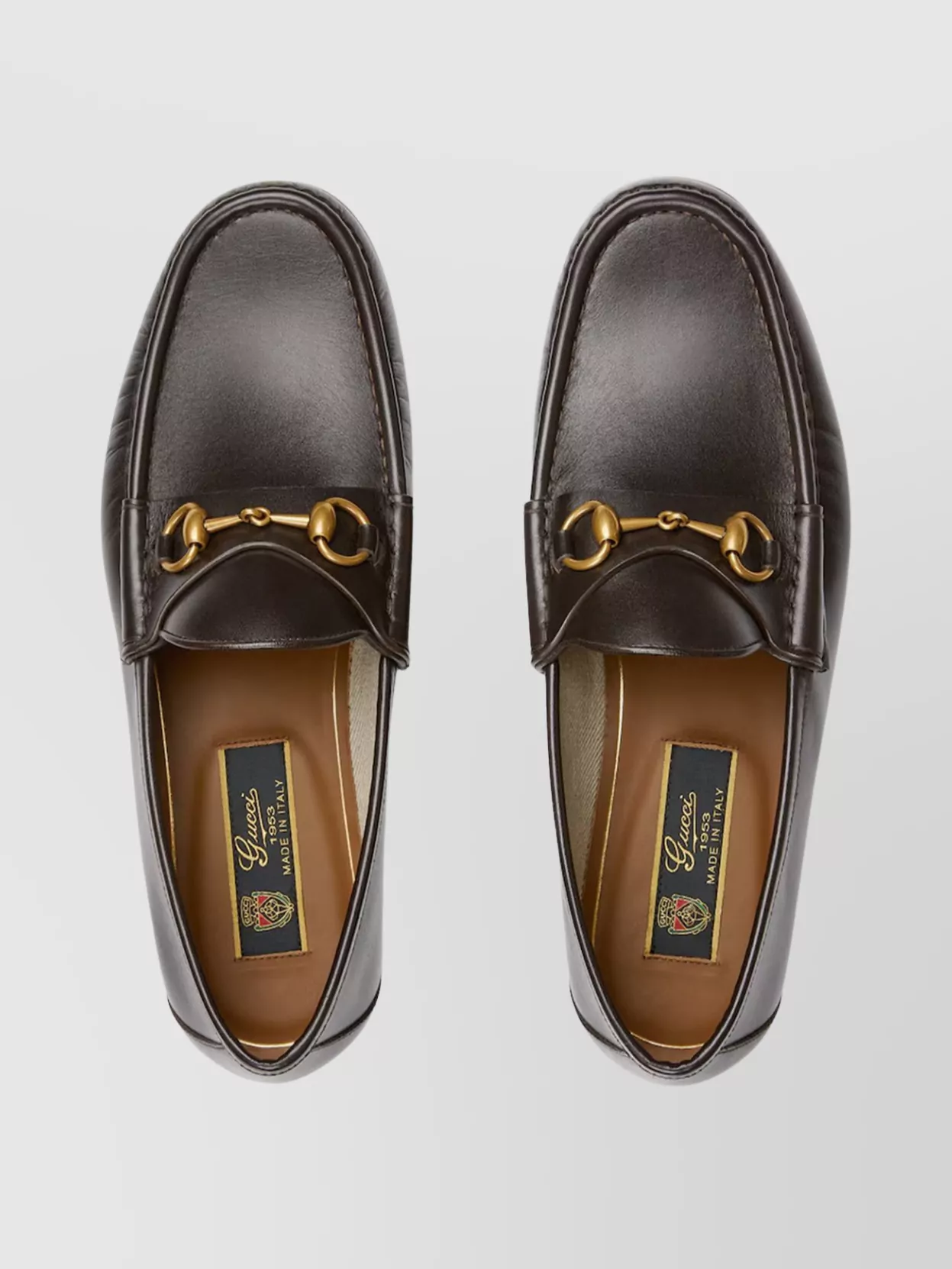 Gucci 1953 Horsebit Leather Loafer Clamp Detail
