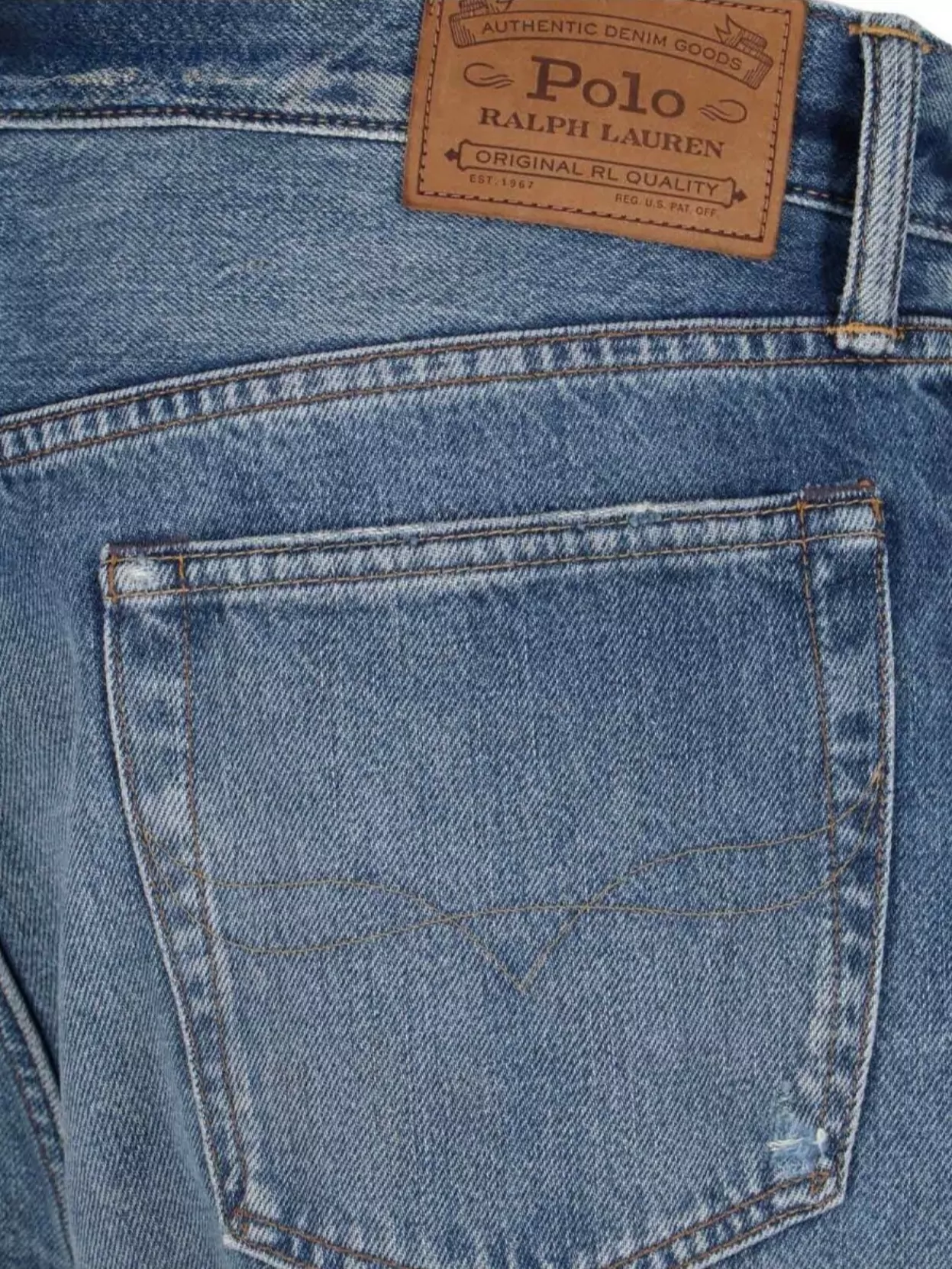 Polo Ralph Lauren Straight Leg Trousers Rivets