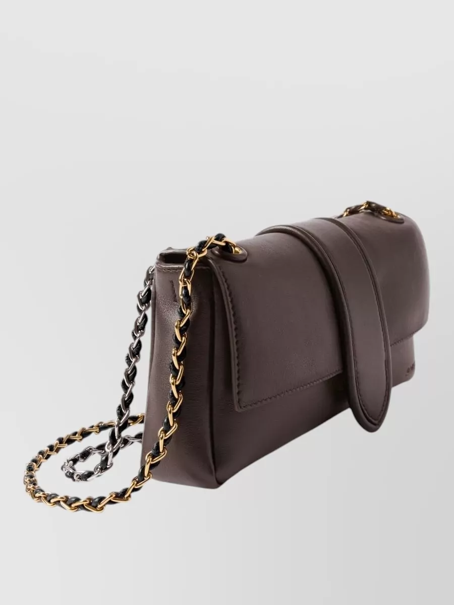 Jacquemus Le Bambino Leather Clutch Bag