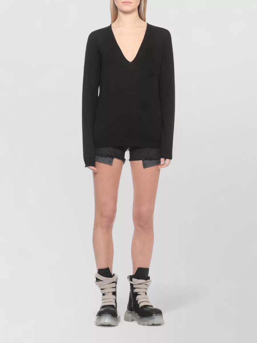 Rick Owens V-Neck Sweatshirt