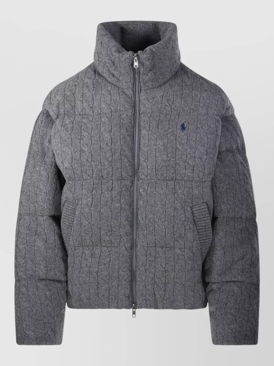 Ralph Lauren cashmere puffer coat