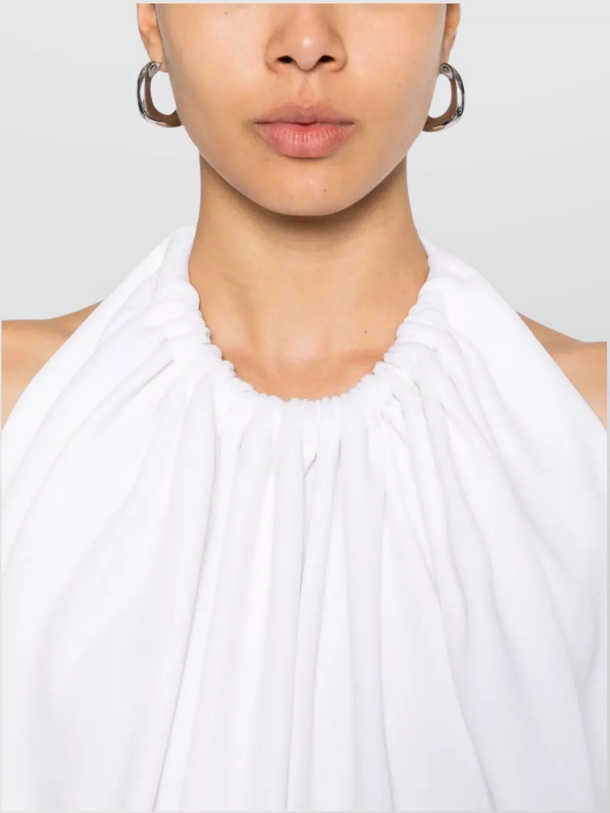 Sportmax Tie Back Halter Mini Dress