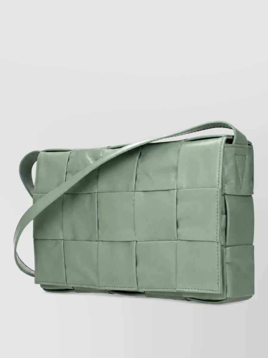 Bottega Veneta Cassette Leather Clutch Bag