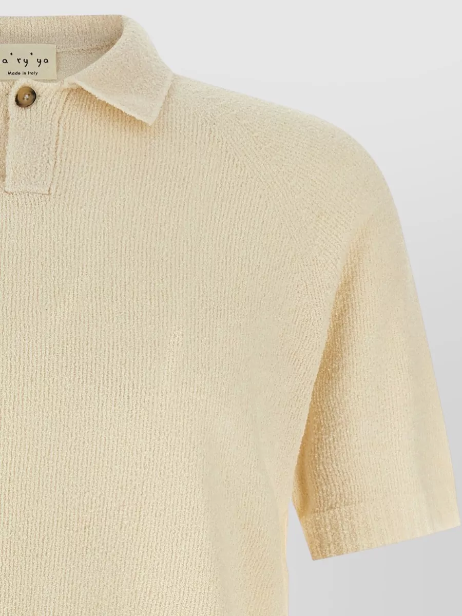 Ma'ry'ya Short-Sleeve Polo Shirt