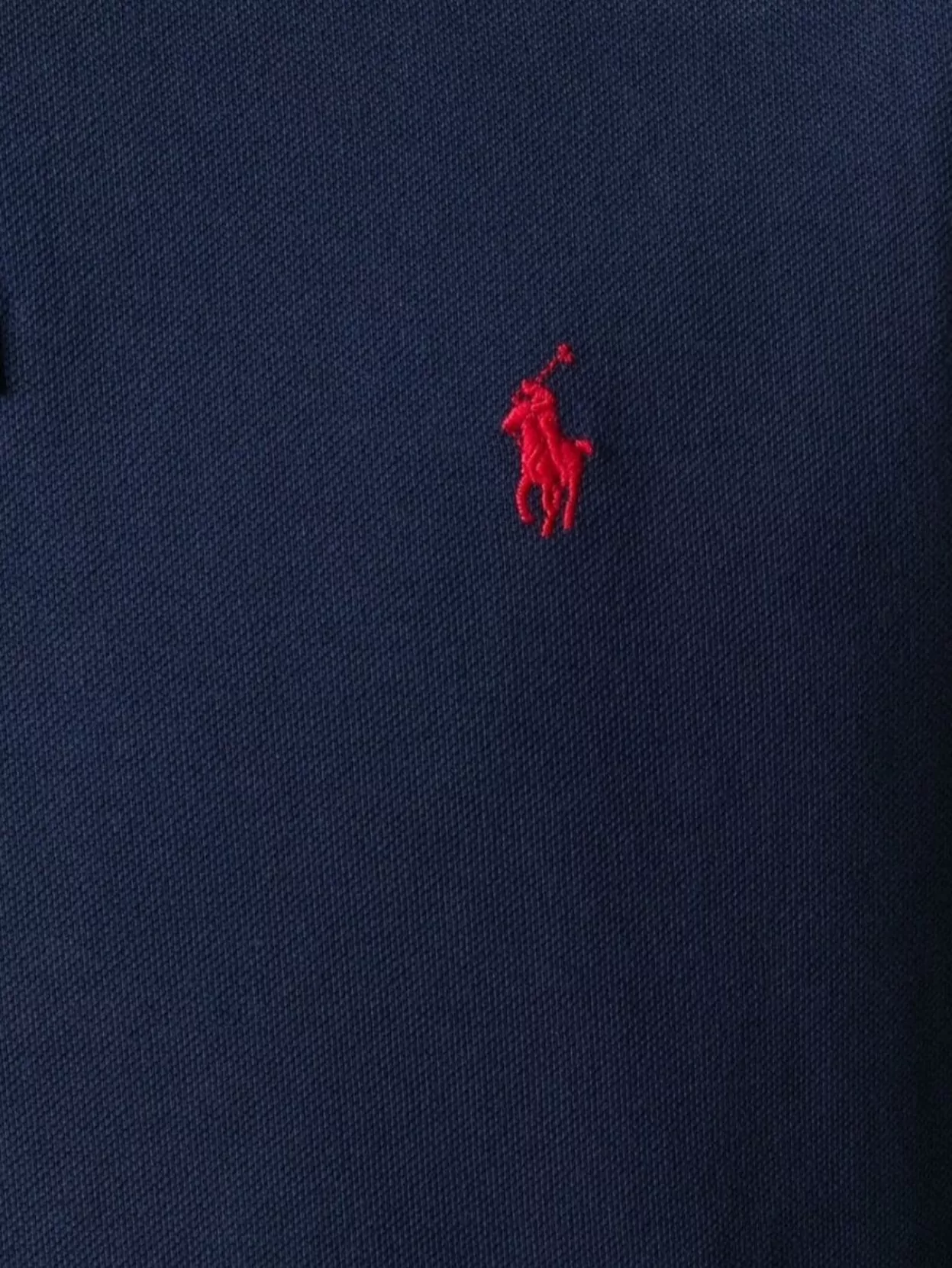 Ralph Lauren Logo Long Sleeve Polo Shirt